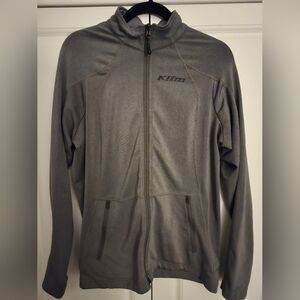 Women's Light Gray Full-Zip Klim Sundance Lightweight Jacket/sweatshirt